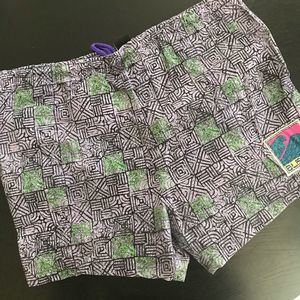 Vintage 90’s  Bleu Ice Swim Trunks